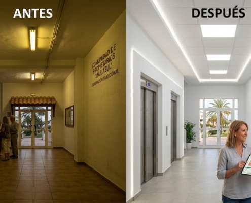 Plan de ahorro energético en comunidades de Alicante implementado por Domus Gestión