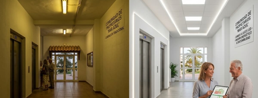 Plan de ahorro energético en comunidades de Alicante implementado por Domus Gestión