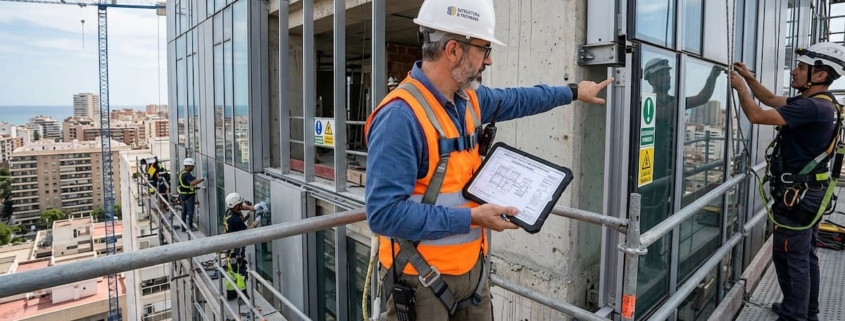 Inspección técnica y mantenimiento de fachadas en Alicante coordinado por Domus Gestión